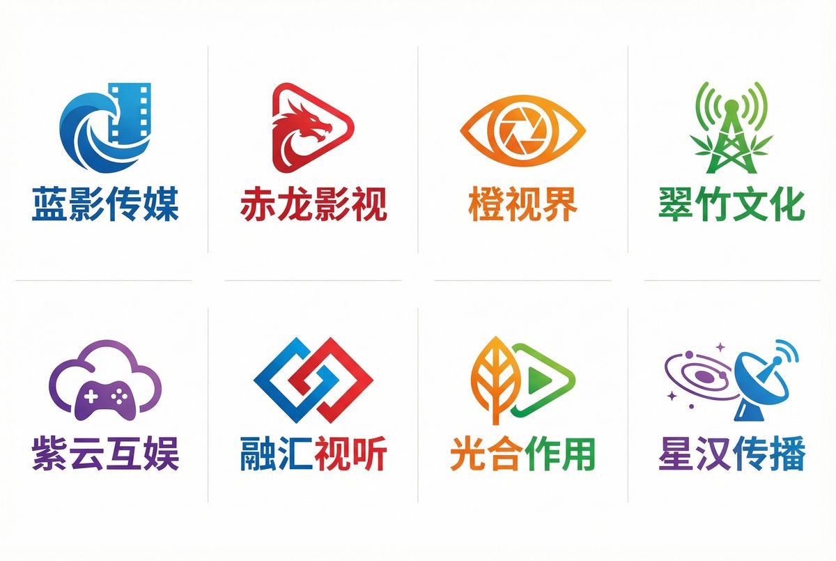 51动漫 - 合作影视品牌Logo墙